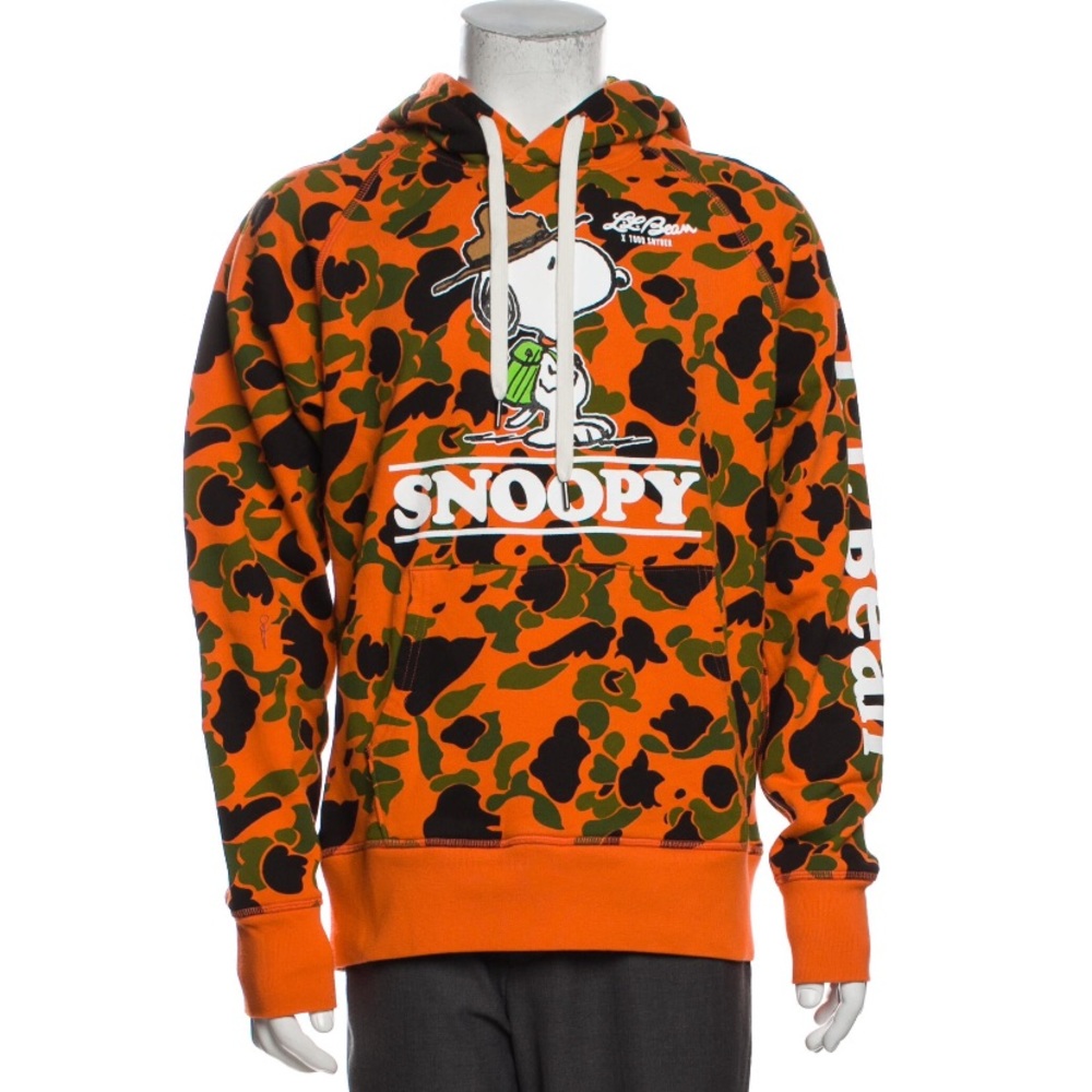Camouflage Print Hoodie